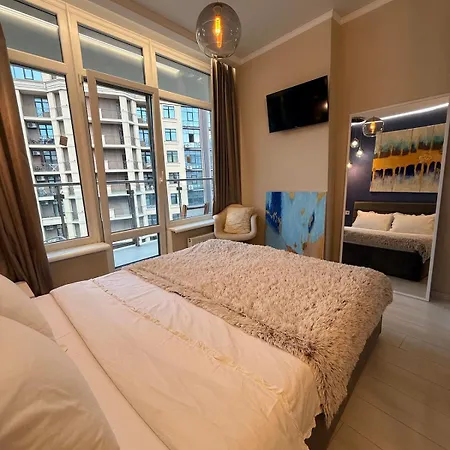 стильная с большой террасой 36 жемчужина Apartmán