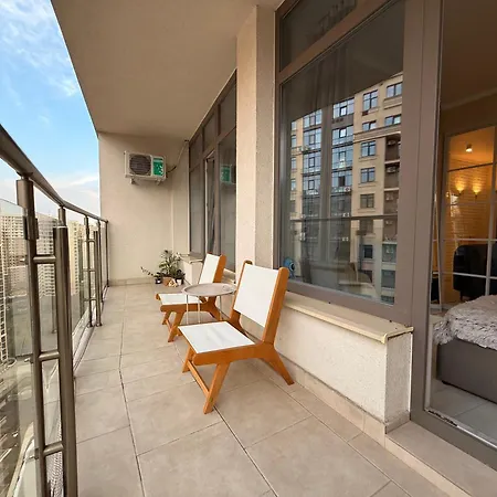 Apartmán стильная с большой террасой 36 жемчужина *